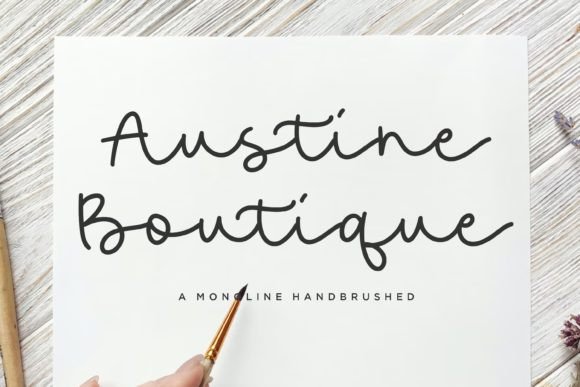 Austine Boutique Font for Creative Projects