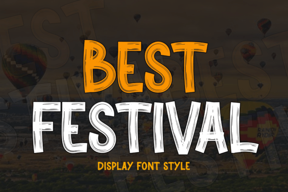 Best Festival Font for Creative Campaigns