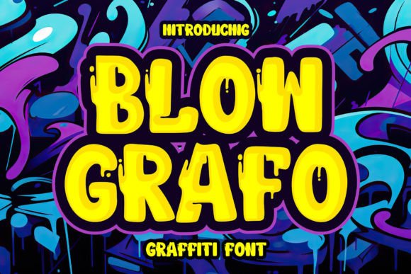 Blow Grafo: A Bold Display Font for Web Design