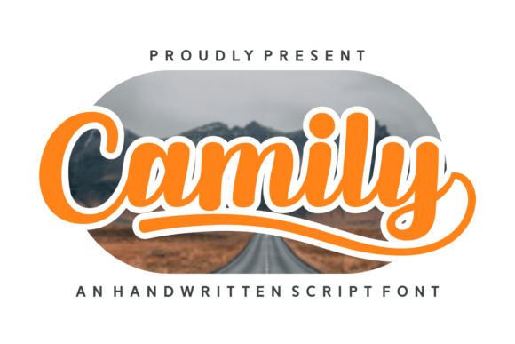 Camily: A Bold Script Font for Crafters