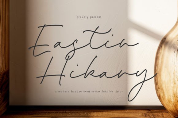 Eastin Hikary Font for Web Design