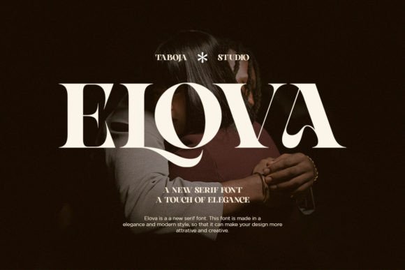 Elova: A Bold Serif for Branding