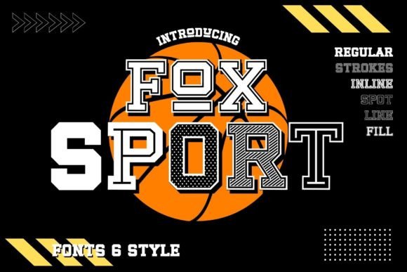 Fox Sport Font for Creative Projects