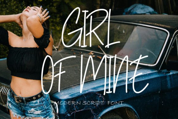 Girl of Mine Font Review