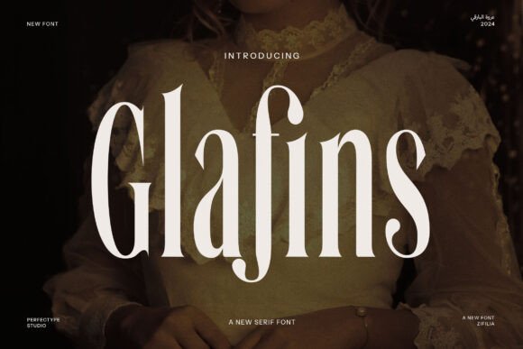 Glafins: A Vintage Serif Font for Business
