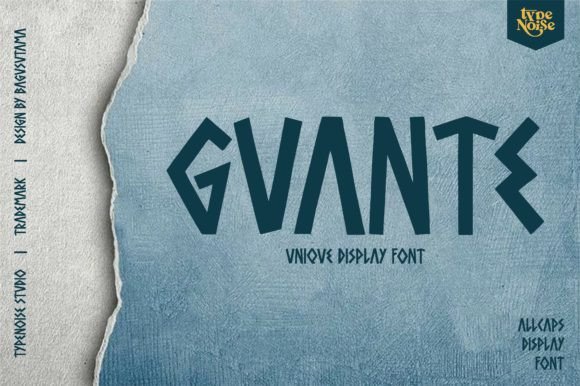 Guante: A Bold Display Font for Digital Marketing