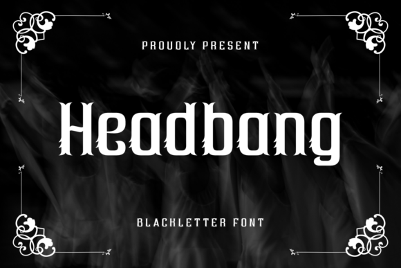 Headbang: A Bold Gothic Font for Web Design