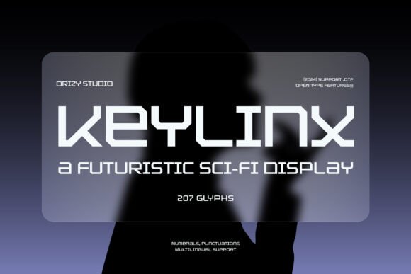 Keylinx: A Futuristic Font for Modern Design