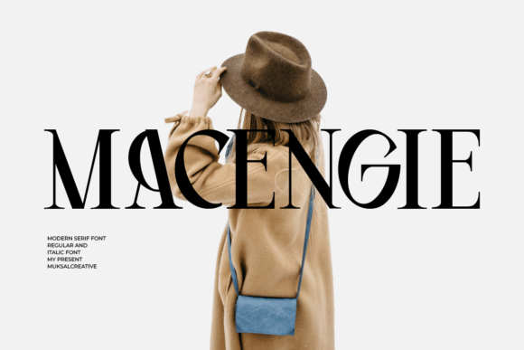 Macengie: A Serif Font for Modern Design