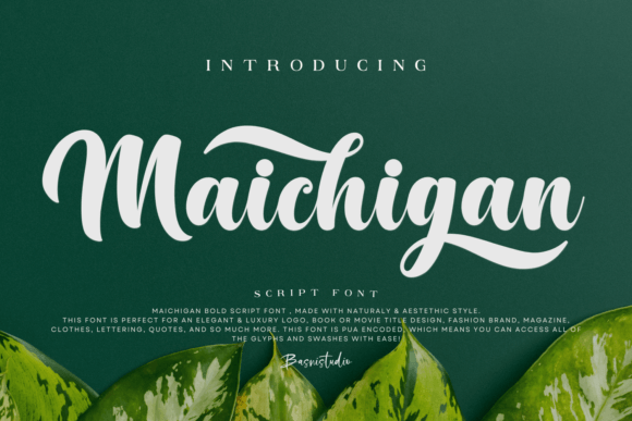 Maichigan Font for Creative Projects