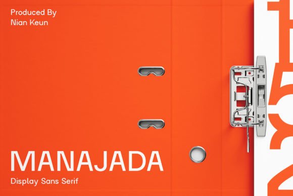 Manajada: A Bold Sans Serif for Real-World Design