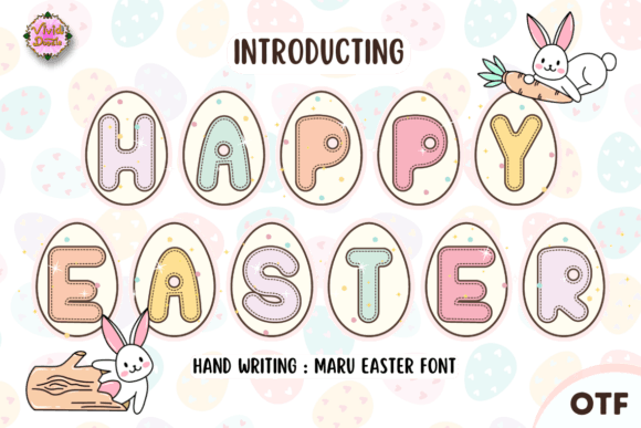 Maru Easter: A Whimsical Easter Font
