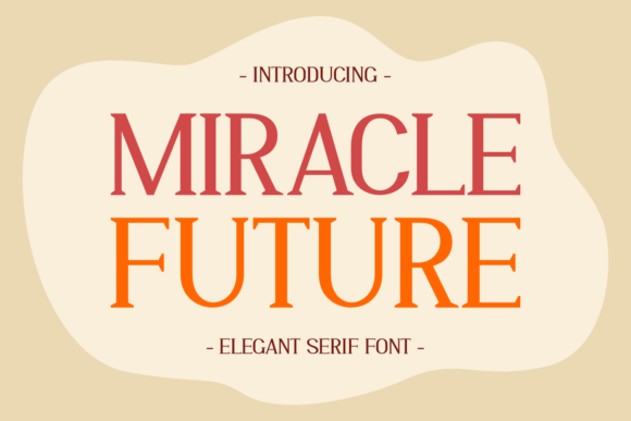 Miracle Future Font for Creative Makers