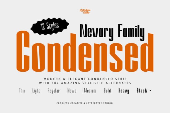 Nevary: A Modern Sans Serif for Creative Projects