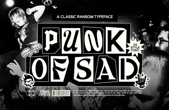 Punk of Sad: A Bold Font for Web Design