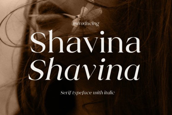 Shavina: A Serif Font for Elegant Branding