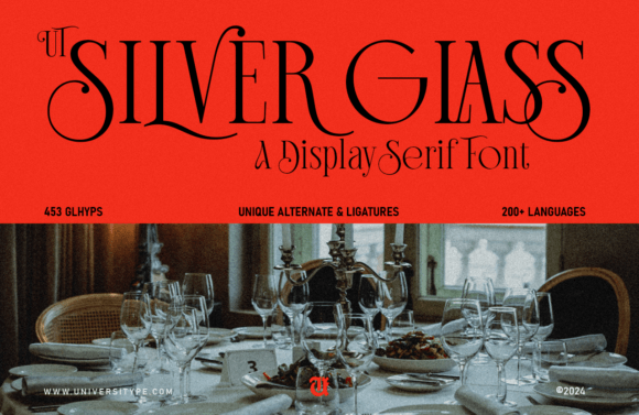 Ut Silver Glass: A Font That Elevates Your Brand