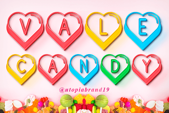 Vale Candy Font for Creative Makers